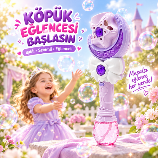 ışıklı otomatik köpük asası