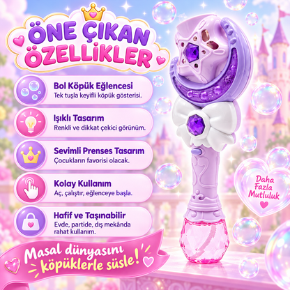 ışıklı otomatik köpük asası